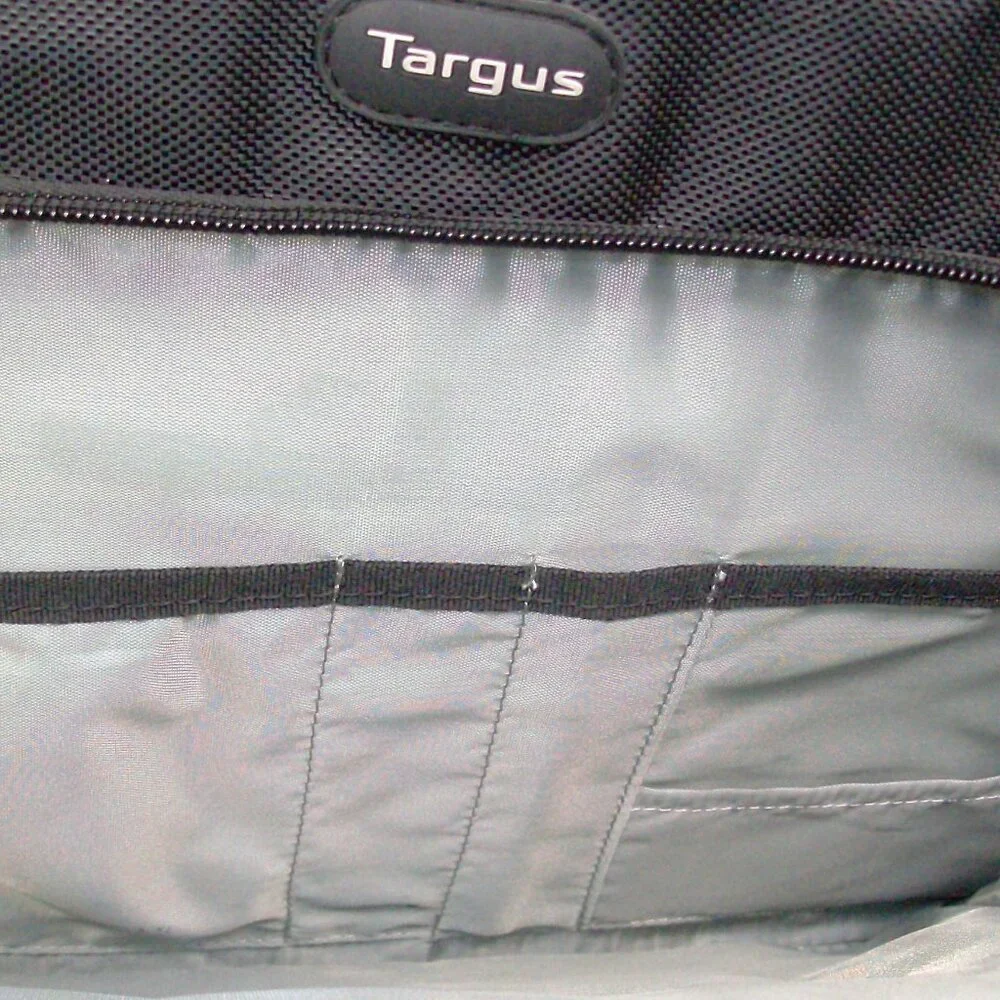 Targus Laptop bag with carry handles and removable shoulder strap Blk/Gray
